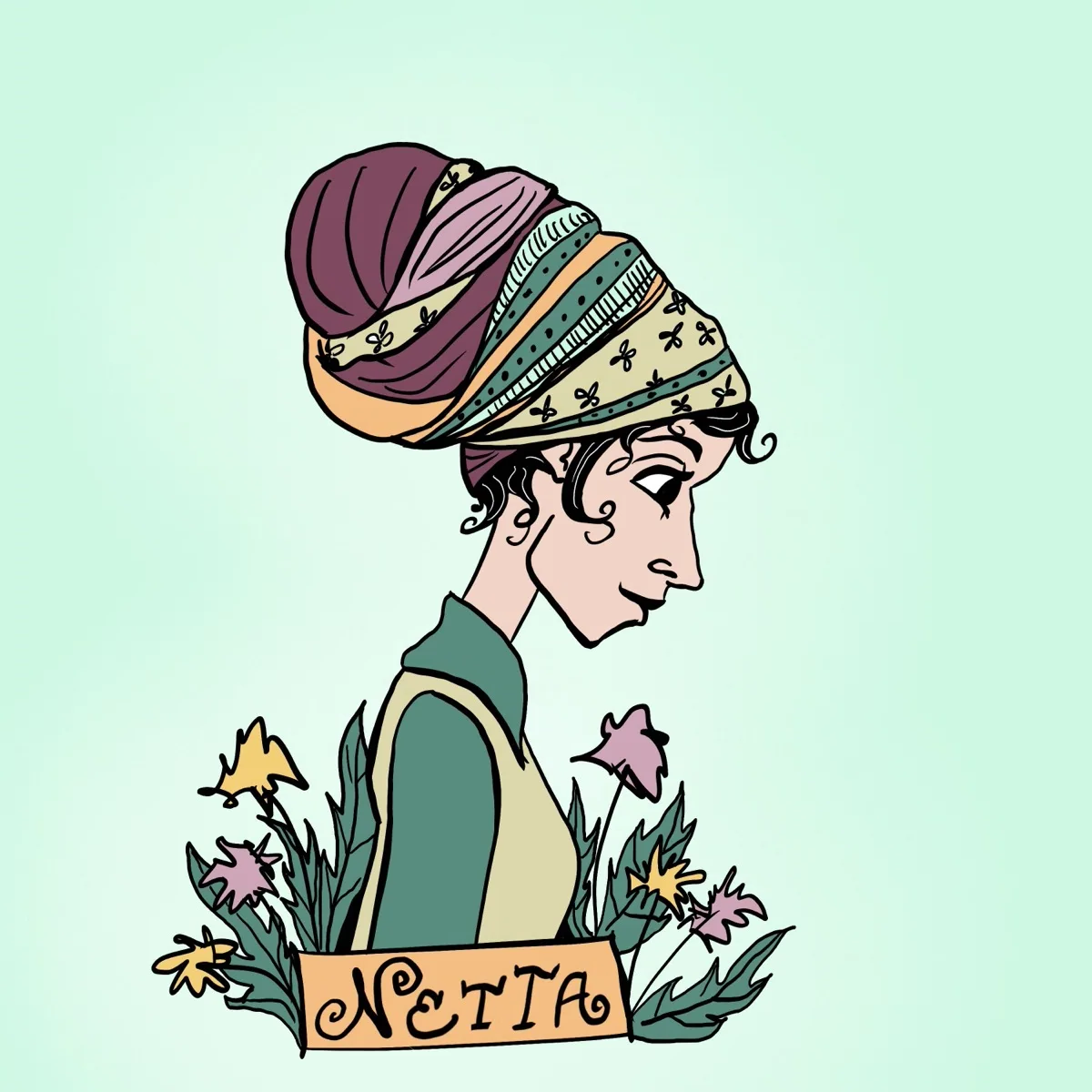 Netta — color illustration